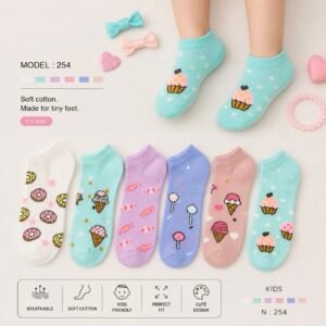 ٦ شرابات اطفال كود 254