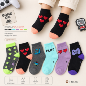 ٦ شرابات اطفال كود 283